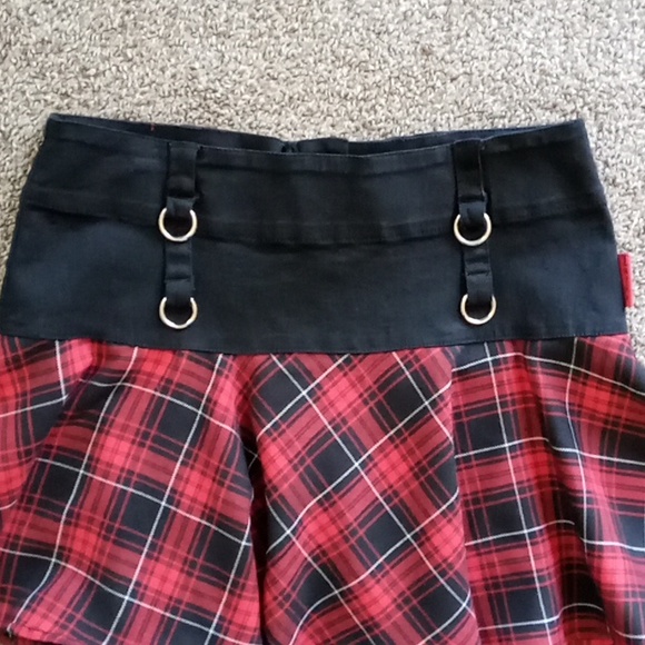 Vintage Tripp NYC Y2K Plaid Micro Mini Skirt - Picture 2 of 7
